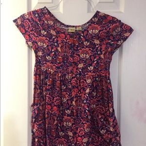Flowered summer dress